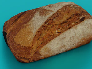 PAN LOW POLI LISTO PARA EL JUEGO Modelo 3D