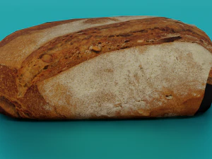 PAN LOW POLI LISTO PARA EL JUEGO Modelo 3D