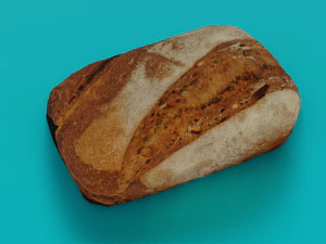 PAN LOW POLI LISTO PARA EL JUEGO Modelo 3D