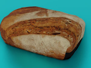 PAN LOW POLI LISTO PARA EL JUEGO Modelo 3D