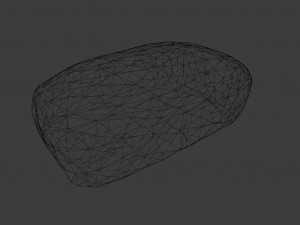 BREAD LOW POLY GAMEREADY 3D Model