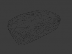 BREAD LOW POLY GAMEREADY 3D Model