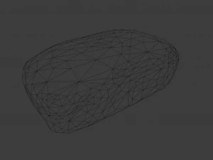 PAN LOW POLI LISTO PARA EL JUEGO Modelo 3D