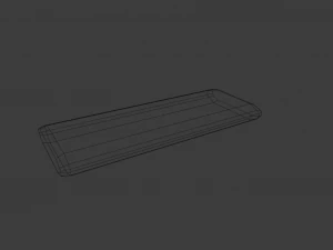 BARRA DE CHOCOLATE LOW POLY GAMEREADY Modelo 3D