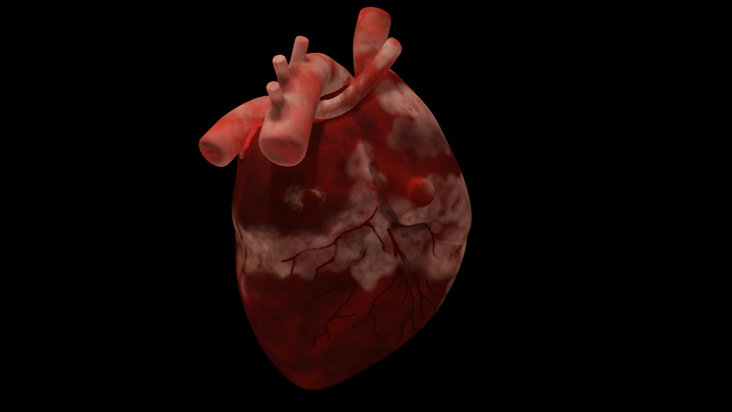 HUMAN HEART BAR LOW POLY GAMEREADY 3D Model .c4d .max .obj .3ds .fbx .stl .blend 