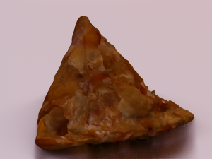 SAMOSA LOW POLY GAMEREADY Modelo 3D