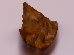 SAMOSA LOW POLY GAMEREADY Modelo 3D