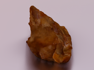 SAMOSA LOW POLY GAMEREADY Modelo 3D