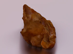 SAMOSA LOW POLY GAMEREADY 3D Model