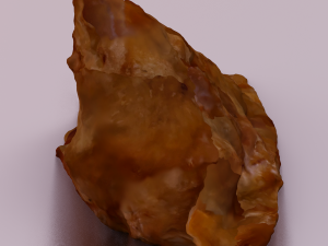 SAMOSA LOW POLY GAMEREADY Modelo 3D