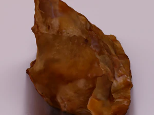 SAMOSA LOW POLY GAMEREADY 3D Model