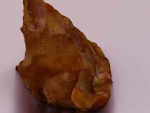 SAMOSA LOW POLY GAMEREADY Modelo 3D