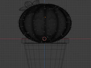 cute cactus 3D Model