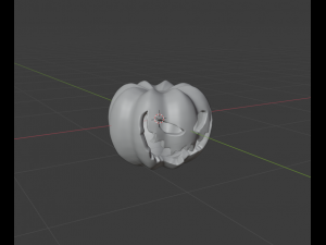 scary pumpkin 3D Модель