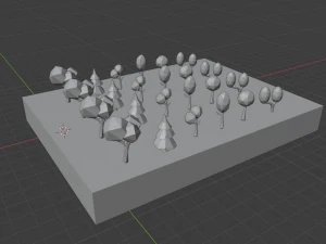 forest pack 3D Model