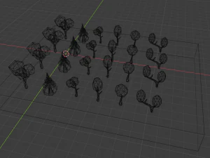 forest pack 3D Model
