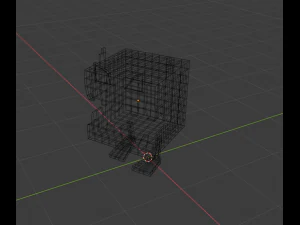 cute night coal 3D Model