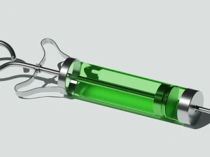 Syringe 3D Model