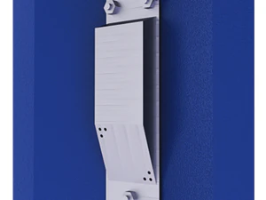 cargo-container blue 20ft 3D Model