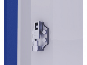 cargo-container blue 20ft Modelo 3D