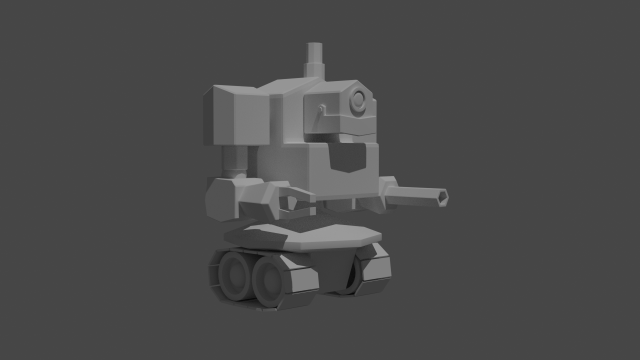 Combat Robot Free 3D Model in Robot 3DExport