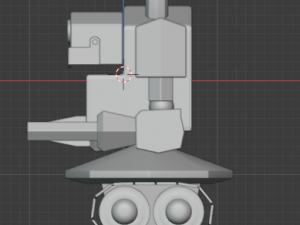 low poly robot tank low-poly 3Dモデル