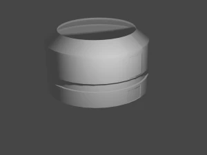 low - poly set of towers 3D Model