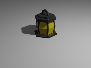 a set of low-poly items low-poly 3D Model