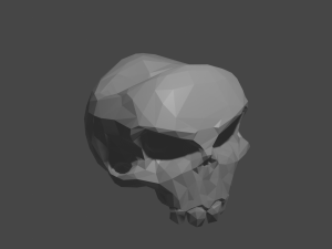 a set of low-poly items low-poly 3D Model