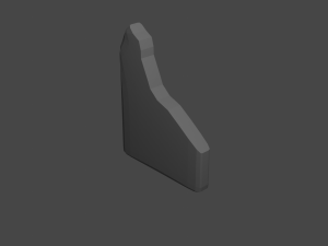 a set of low-poly items low-poly 3D Model