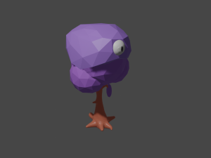 a set of low-poly items low-poly 3D Model