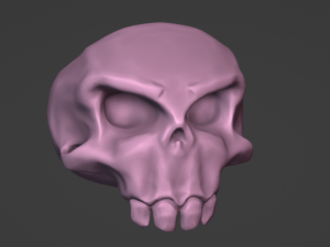 Skull 3D मॉडल