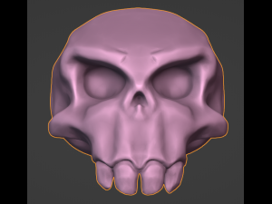 Skull 3D 模型