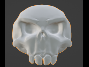 Skull 3D 模型