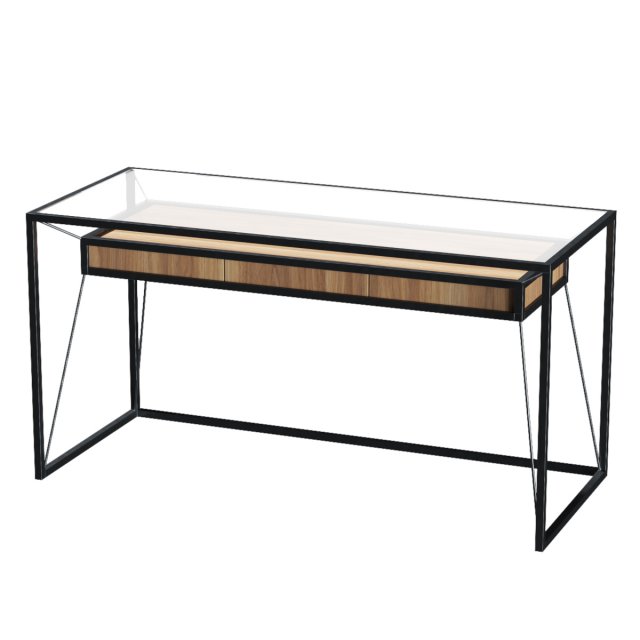 loft-style table 3D Модель .c4d .max .obj .3ds .fbx .stl .blend 