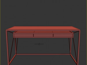 loft-style table 3D Модель