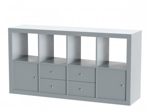 kallax shelf 3D Model