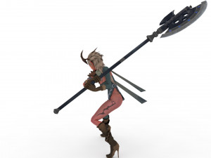 Devil Girl Modelo 3D