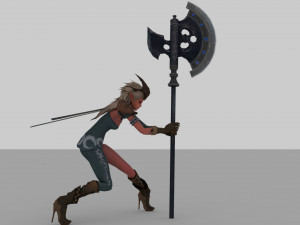 Devil Girl Modelo 3D