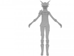 Devil Girl Modelo 3D