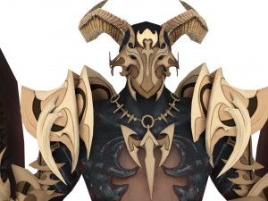 Devil Girl 3D Model