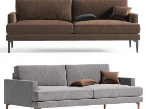andes sofa 3D 模型