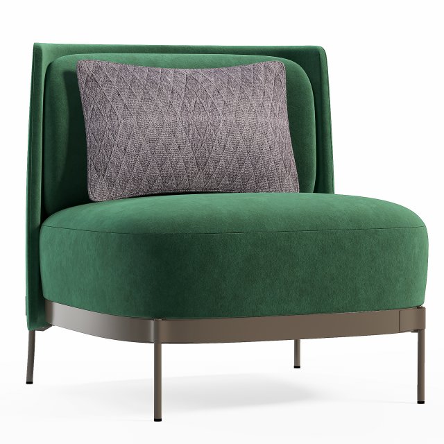 sofa chair Modello 3D .c4d .max .obj .3ds .fbx .stl .blend 
