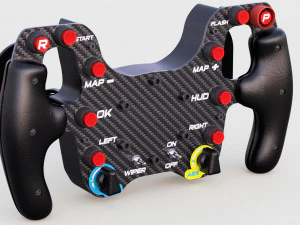 diy stuur gt3 simrracing 3D printmodel