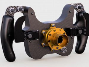 diy steering wheel gt3 simrracing Modèles 3D en vedette
