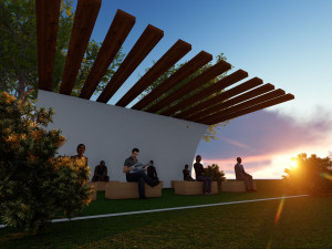 seating places 3D 模型