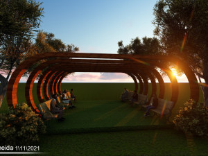 seating places 3D 模型