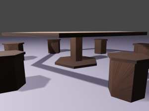 table 3D Model
