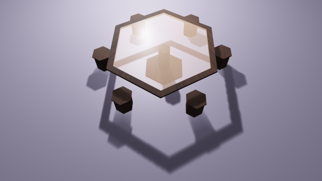 table 3D Model .c4d .max .obj .3ds .fbx .stl .blend 