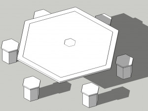 table 3D Model